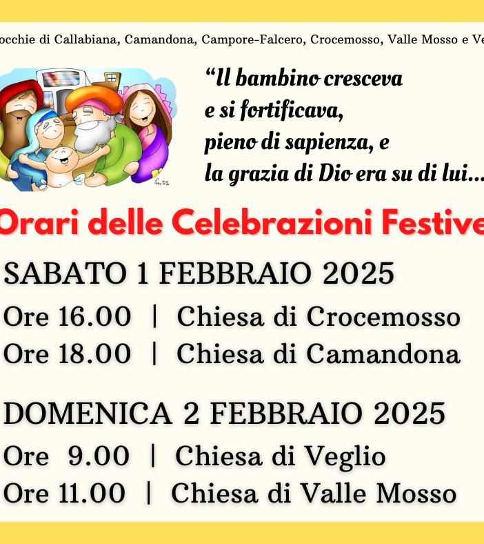 La Giornata della vita nelle parrocchie della Valle di Mosso