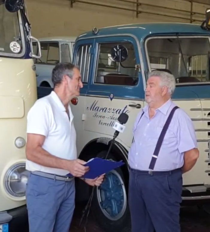 Carlo Marazzato: “Camion d’epoca? Che passione!” VIDEO