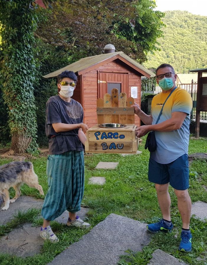 Pray, dono per il Parco Bau e una grande novità: al via concorso fotografico per gli amici a 4 zampe