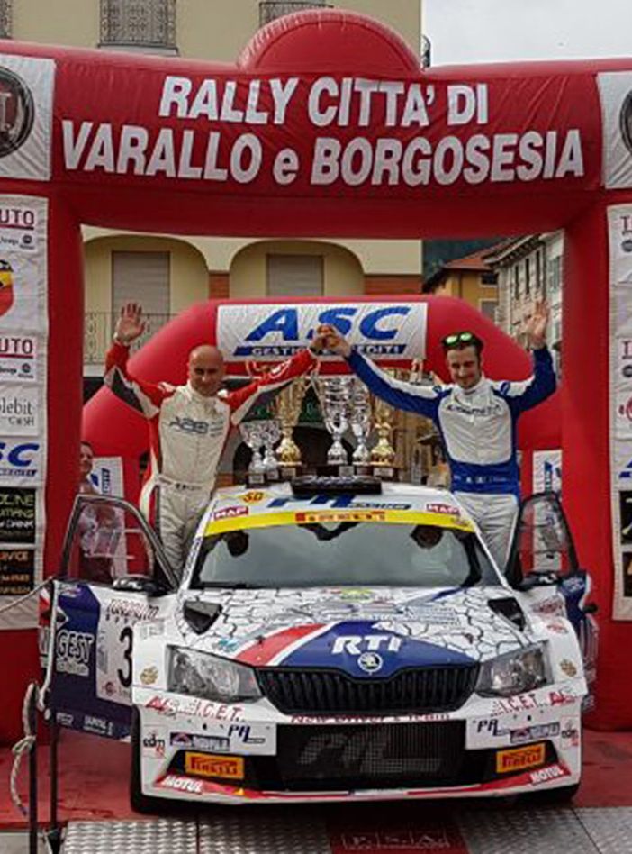 Il 10° Rally Varallo-Borgosesia e’ dei biellesi Pinzano-Zegna