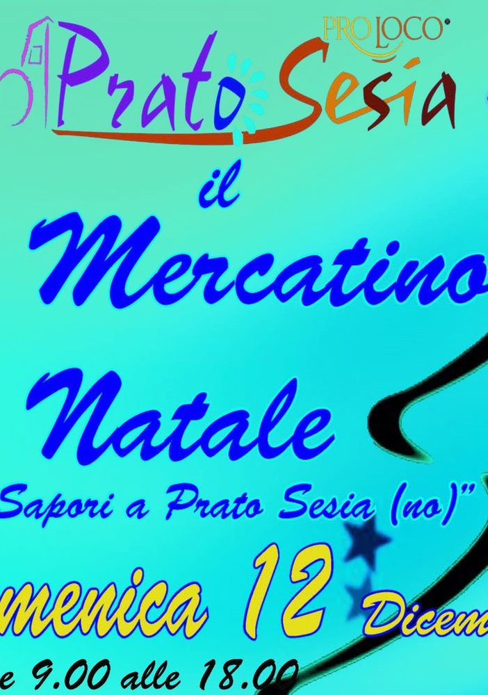 Prato Sesia, ritorna il mercatino di Natale &quot;Sapori a Prato&quot;