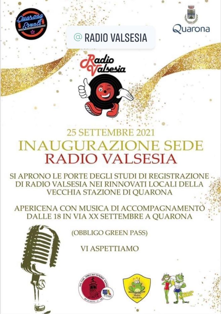 A Quarona la vecchia stazione si trasforma nella nuova sede di Radio Valsesia
