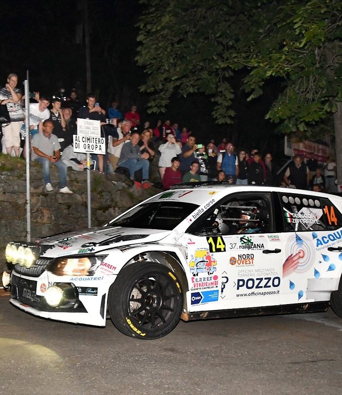 Rally Lana, 10° posto per Tasinato, Foto Alquati e Walter Ballario