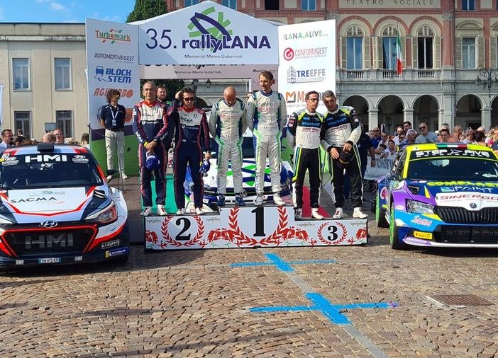 Rally Lana 2022, la festa di Corrado Pinzano