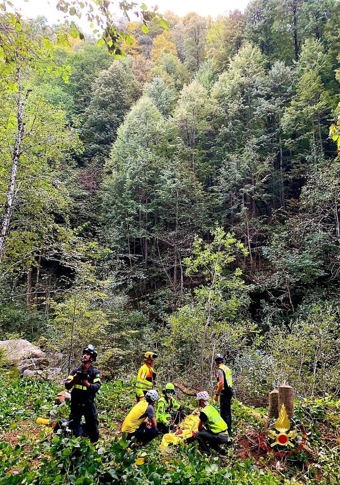 Cercatore di funghi disperso trovato dai soccorritori e condotto in Ospedale