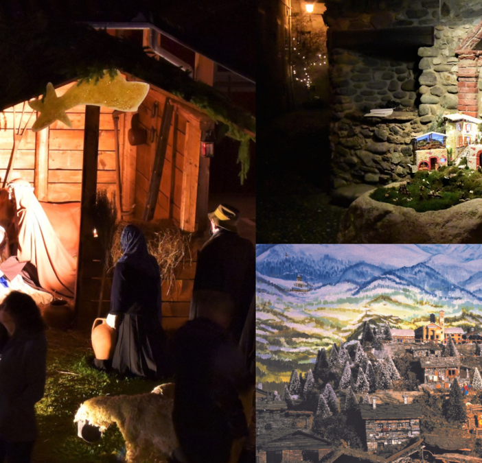 A Biella ‘prendono vita’ il presepe meccanico di Callabiana, quello gigante di Marchetto e i 300 presepi di Postua