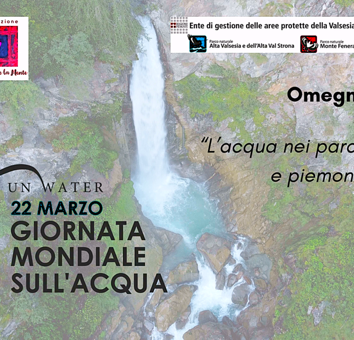 Giornata Mondiale dell’Acqua: EGAP a Omegna per il focus sulla Valsesia