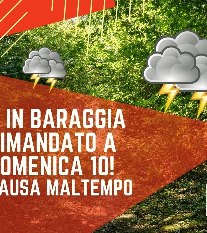 Romagnano Sesia, “6 in Baraggia” rinviato a domenica 10 ottobre