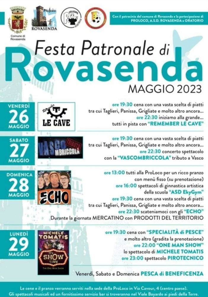 A Rovasenda la Festa del Patrono