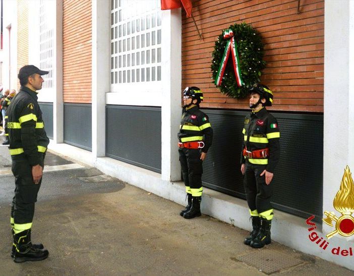 Vigili del Fuoco in festa per Santa Barbara: bilancio e riconoscimenti - FOTO