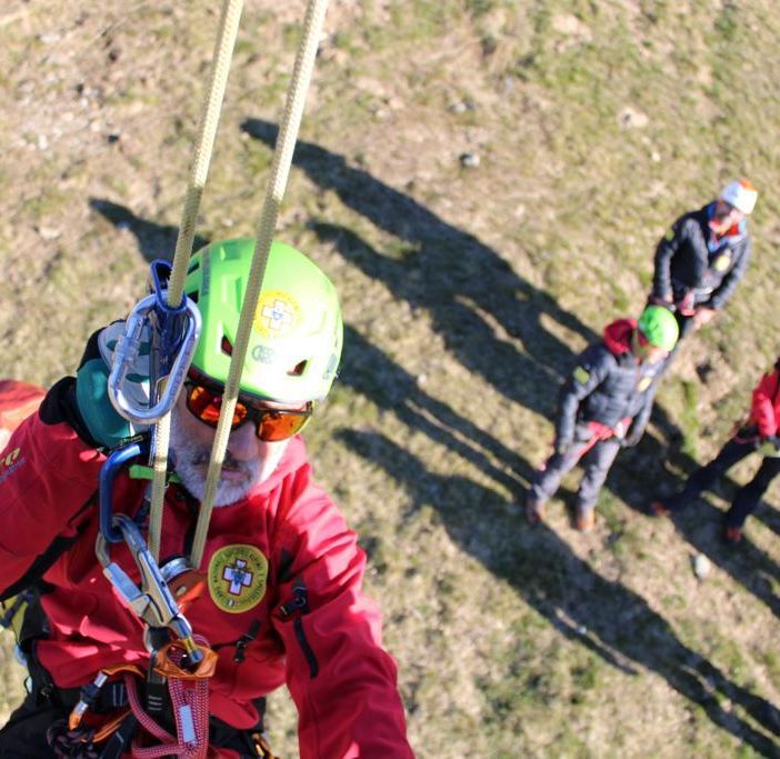 Soccorso Alpino, prove di scarico agli impianti di Bielmonte FOTO