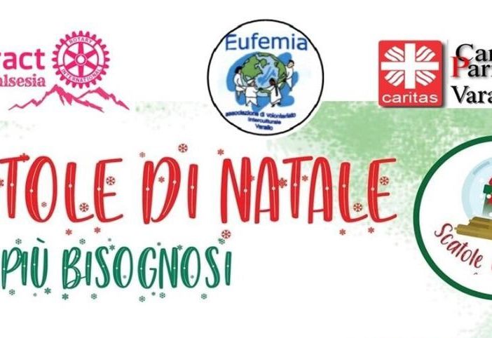 Scatole di Natale, il pensiero natalizio dedicato ai più bisognosi