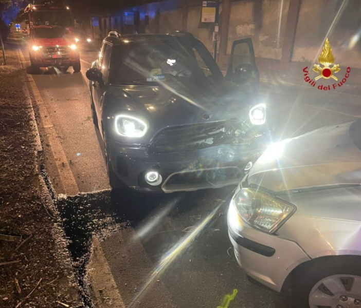 La scena dell'incidente