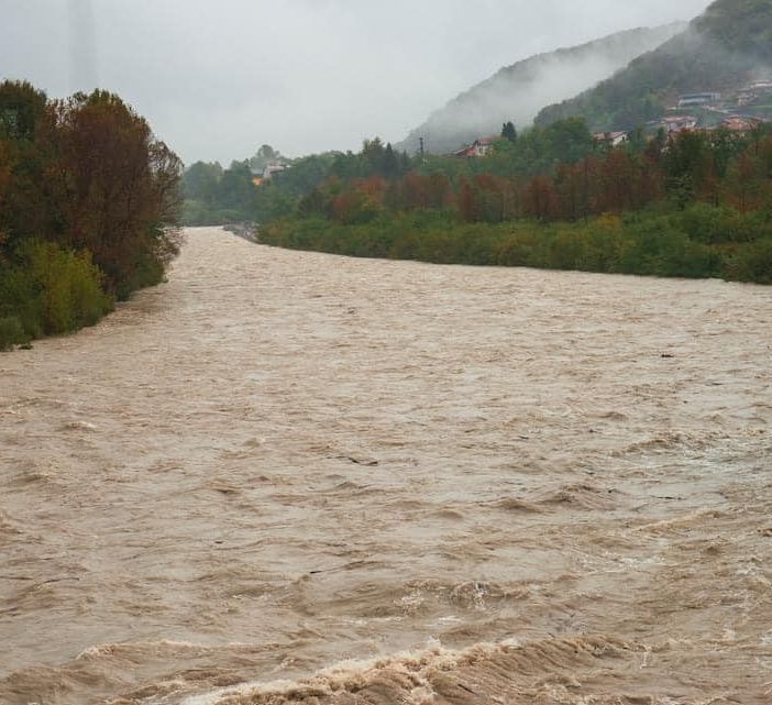 Il Sesia in piena
