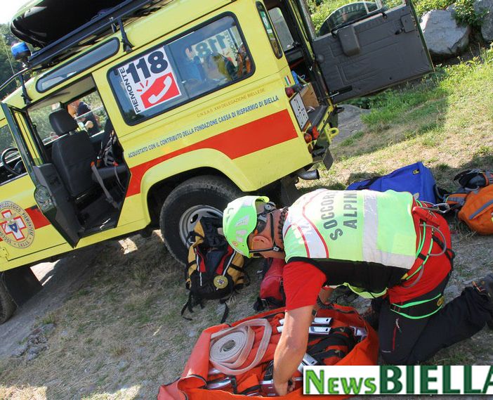 Escursionista si infortuna vicino al Santuario del Cavallero, 118 e Soccorso Alpino a Coggiola (foto di repertorio)
