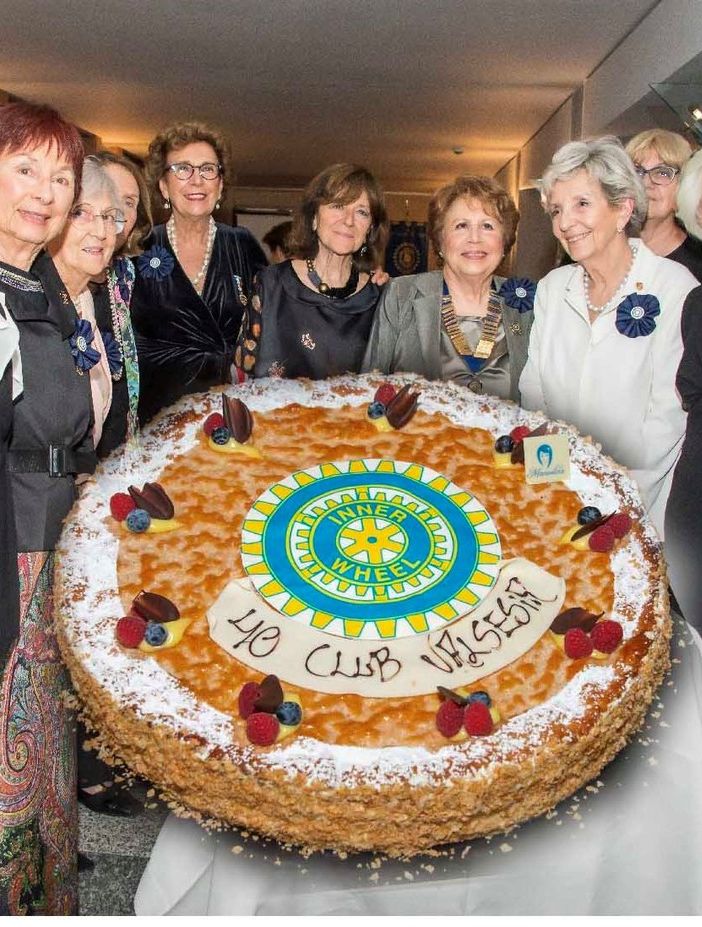 L’inner Wheel Valsesia festeggia i suoi primi quarant’anni.
