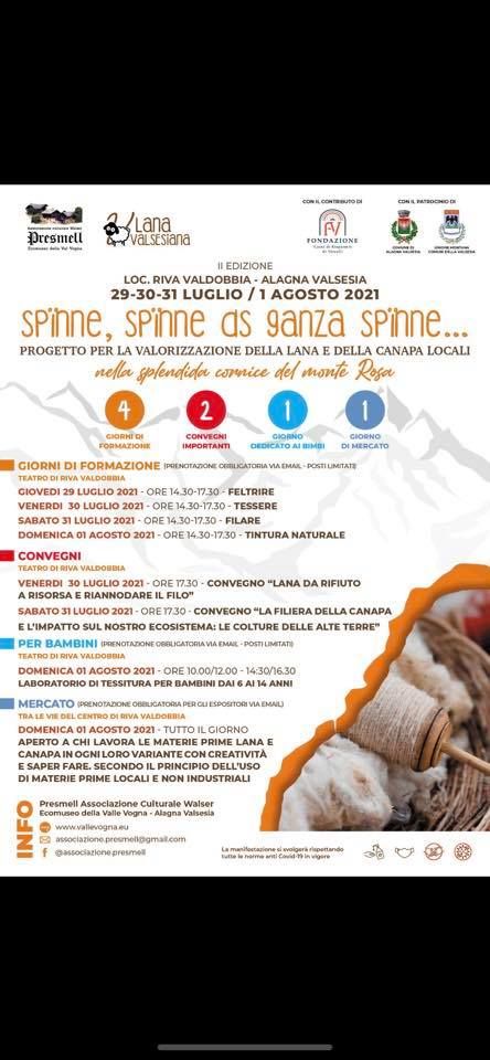Quattro giornate dedicate alle risorse naturali e alla loro lavorazione