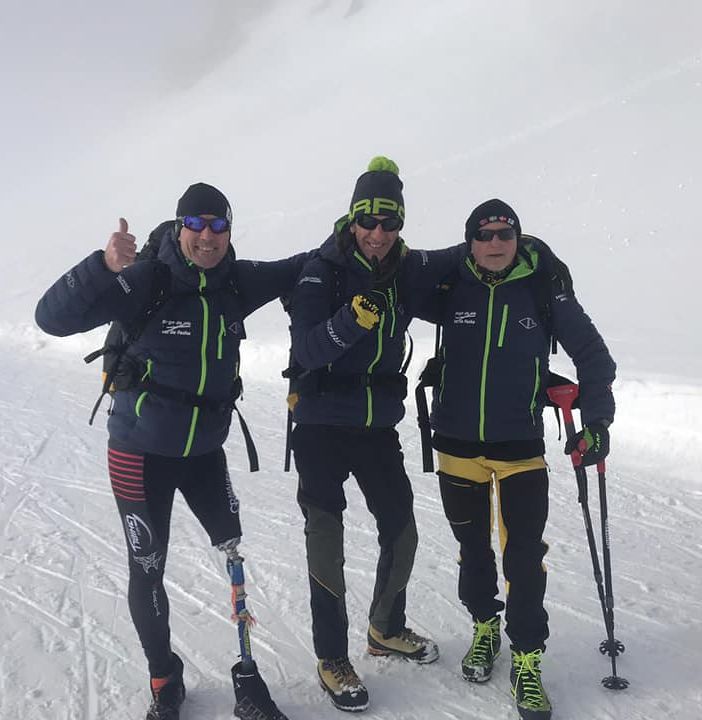 Il Team Tre Gambe alla conquista del Passo dei Salati