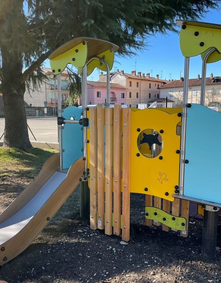 Gattinara, nuovi giochi nei parchi cittadini