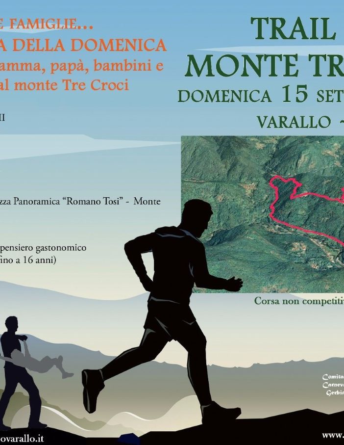 A Varallo torna il Trail Monte Tre Croci