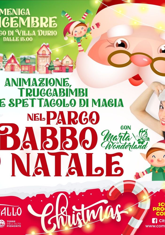 Varallo: Il 3 dicembre il truccabimbi è al Parco Villa Durio