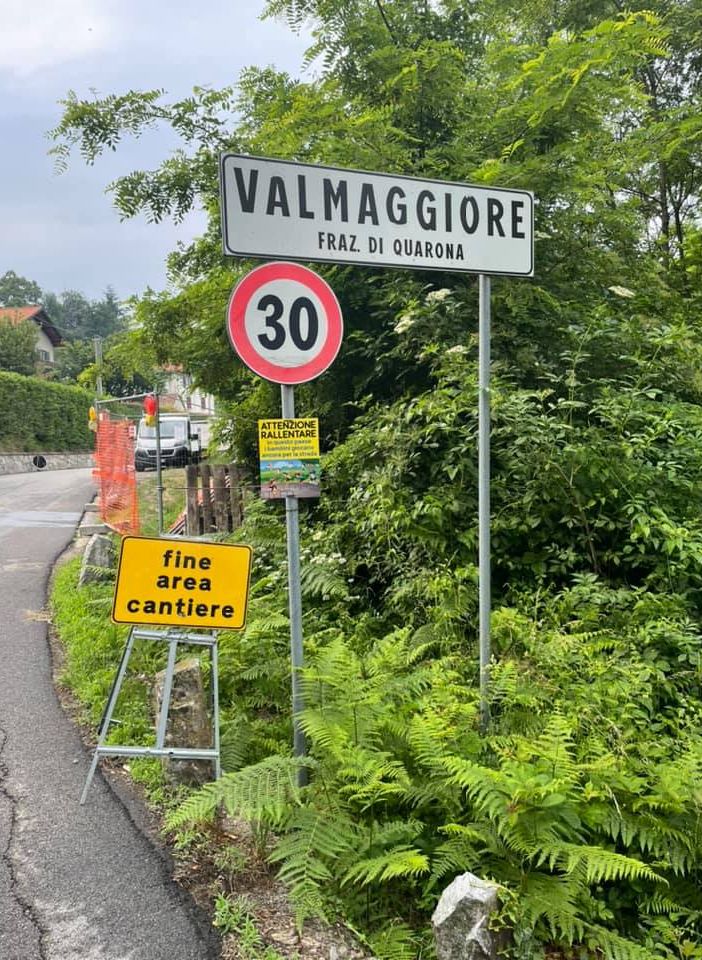 Quarona, Valmaggiore: Lavori di messa in sicurezza delle rive