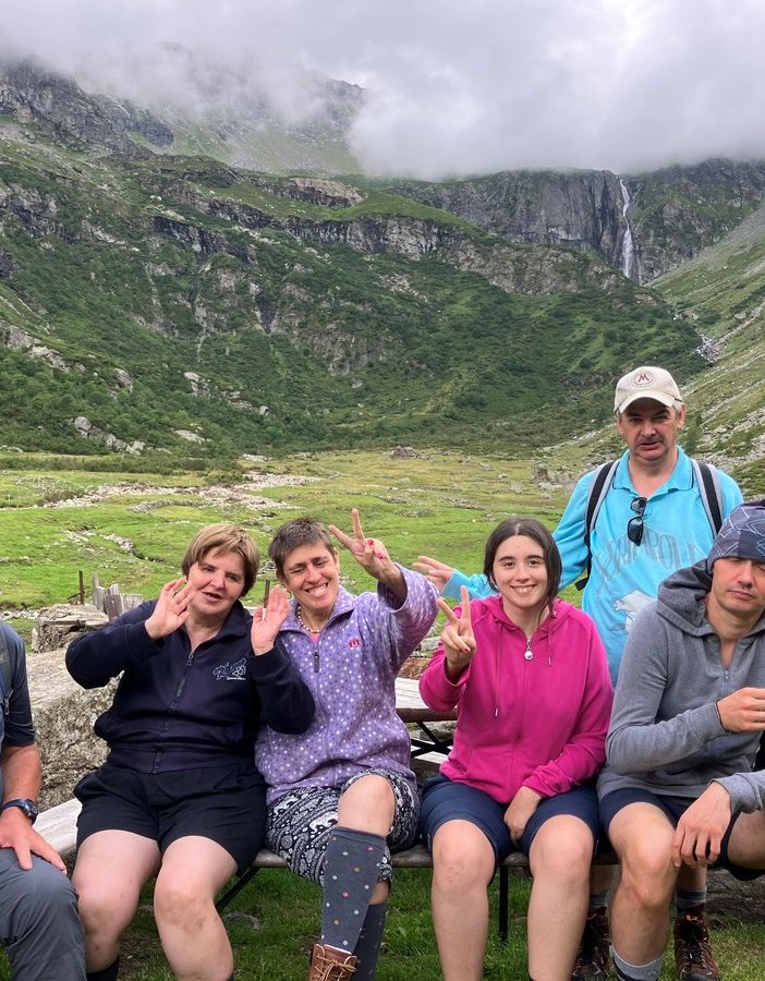 Una gita che ha coinvolto gli ospiti delle strutture dell'Unione montana Valsesia.