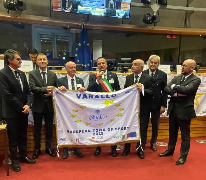 A Varallo la bandiera di Città europea dello sport