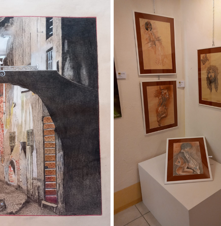 Leonardo Pagani, l’artista varallese in mostra a Novara.