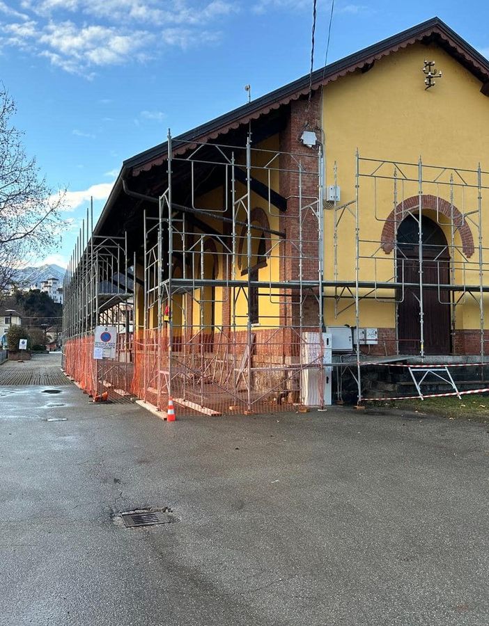 Lavori alla stazione ferroviaria di Varallo, diventerà una sede espositiva