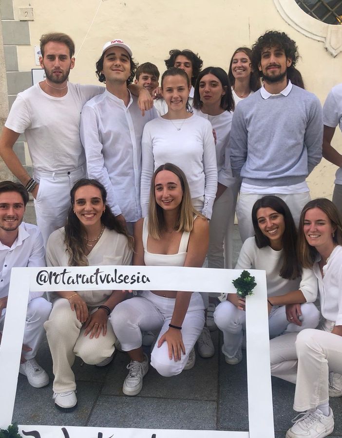 I ragazzi del Rotaract Club Valsesia