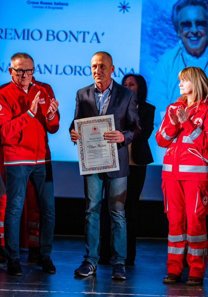 Premio Bontà 2024 a Vilmer Merletti