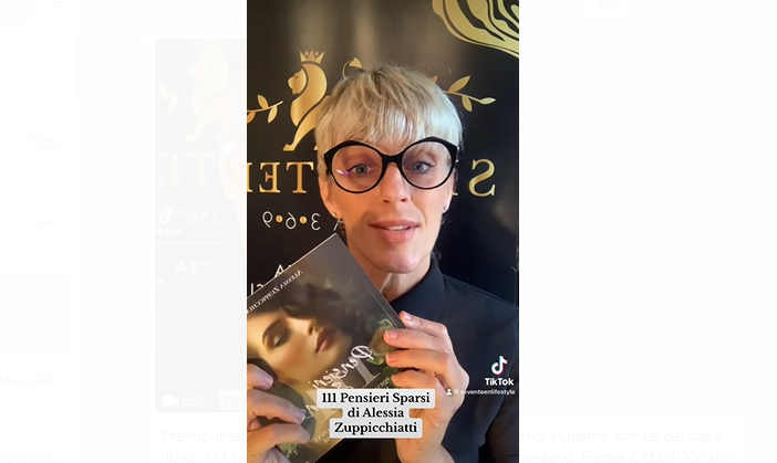 Premiato a Varallo il libro “111 pensieri sparsi” di Alessia Zuppichiatti