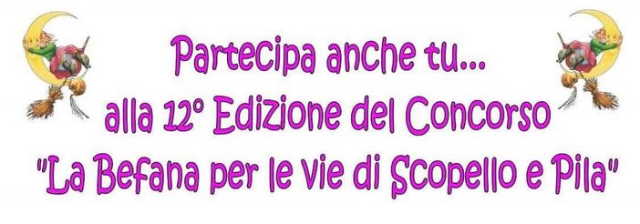 Scopello, la 12esima edizione del concorso “La befana per le vie di Scopello e Pila”