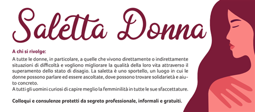 Alagna: Prosegue il servizio di "Saletta donna"