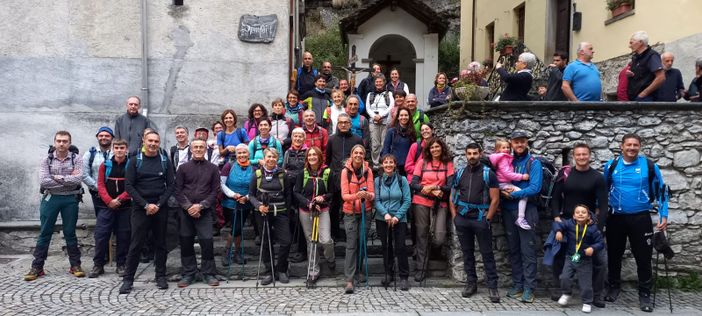 Da Rassa a Oropa passando per la Valsessera: oggi l'arrivo al santuario mariano - Foto di Michele Barbaglia, sindaco di Rassa.