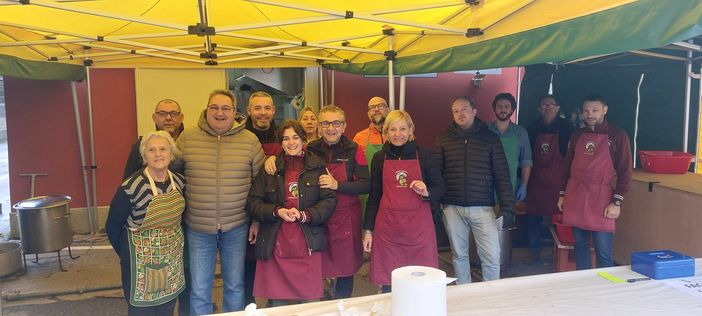 Fagiolata benefica a Serravalle Sesia (FOTO Fabio Mazzarotto)