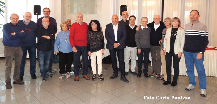 Borgomanero, il sindaco Bossi al pranzo di Natale dei volontari a Briga Novarese