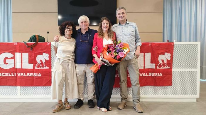 Cgil Vercelli Valsesia, Lara Danesino nuova segretaria generale Cgil Vercelli Valsesia, Lara Danesino nuova segretaria generale