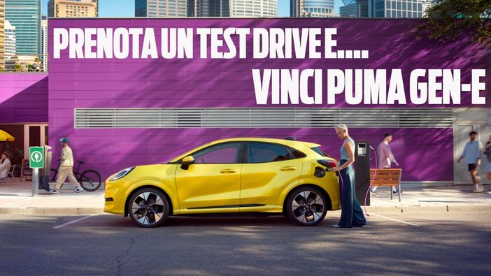 Prenota un test drive… e puoi vincere una Ford Puma Gen-E. No, non è uno scherzo