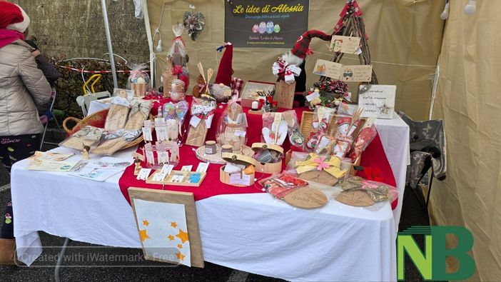 Strona, mercatino e iniziative natalizie: alberi creativi e musica per le vie del paese FOTO e VIDEO di Catia Ciccarelli per newsbiella.it