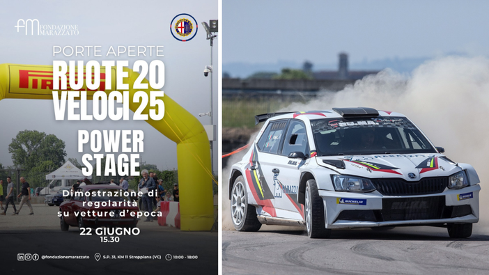 Stroppiana, dall'autocross alla prova di regolarità "Power Stage": tutte le attività dinamiche che si posso fare a "Ruote Veloci"
