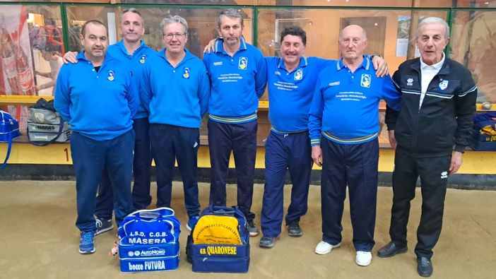 Bocce, la Quaronese vince poule di volo a Varallo Bocce, la Quaronese vince poule di volo a Varallo