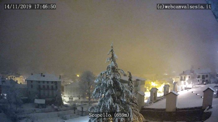 Foto da Webcam Valsesia, Monterosa Ski e Alpe di Mera