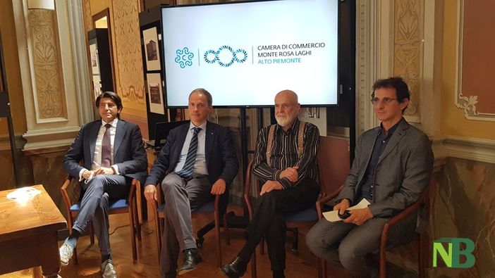 Nasce la Camera di Commercio Monte Rosa Laghi Alto Piemonte, ecco il nuovo emblema Nasce la Camera di Commercio Monte Rosa Laghi Alto Piemonte, ecco il nuovo emblema