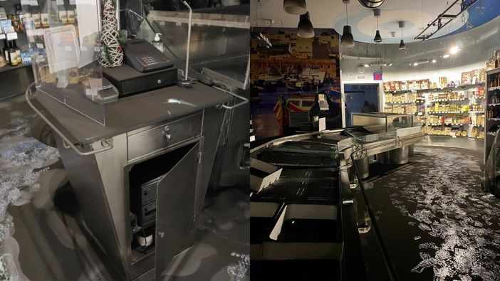 Grignasco, incendio notturno nella ditta Ittica Casarotti - Foto da pag fb Casarotti