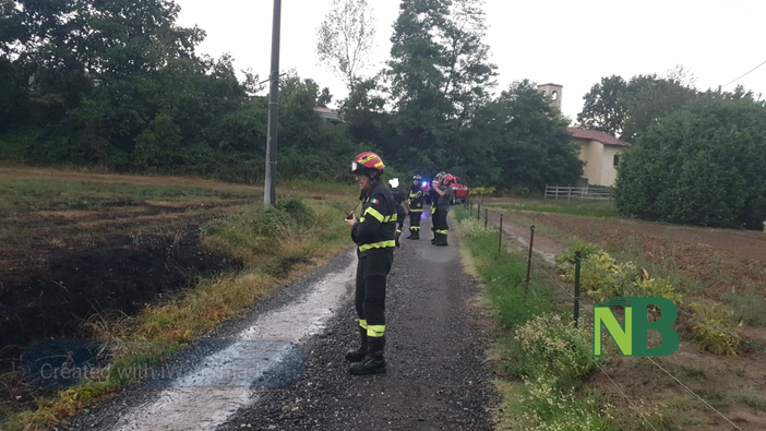 Forte vento e piogge nel Biellese: incendio a Masserano, alberi a terra e pali pericolanti a Valdilana e Ailoche (foto di M. Benedetti) Forte vento e piogge nel Biellese: incendio a Masserano, alberi a terra e pali pericolanti a Valdilana e Ailoche (foto di M. Benedetti)