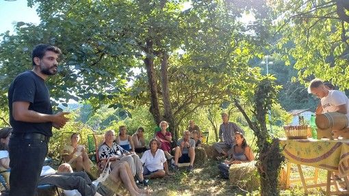 Il contadino Kutluhan in divulgazione (foto di Mauro Carlesso) Il contadino Kutluhan in divulgazione (foto di Mauro Carlesso)