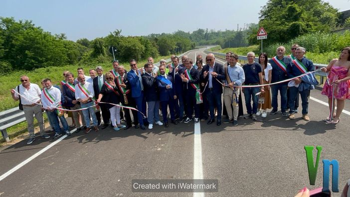 Romagnano - Ghemme: oggi l'apertura della tangenziale attesa per 30 anni Romagnano - Ghemme: oggi l'apertura della tangenziale attesa per 30 anni