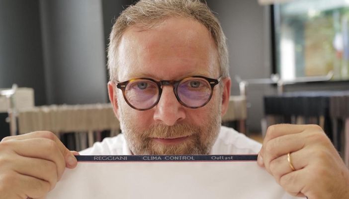 Il Gruppo Reggiani lancia un nuovo tessuto termoregolatore in collaborazione con Outlast.